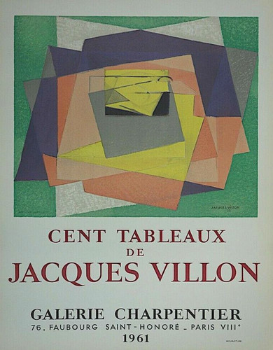 Villon jacques affiche - villon,