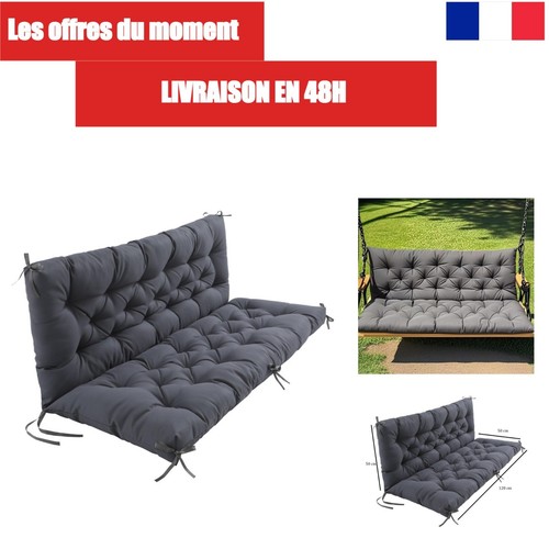 Coussin banc jardin e - coussin,