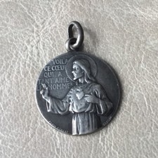 Pendentif Ancien 1900 Christ