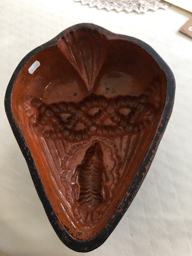 Ancien moule terre cuite - cuite, art