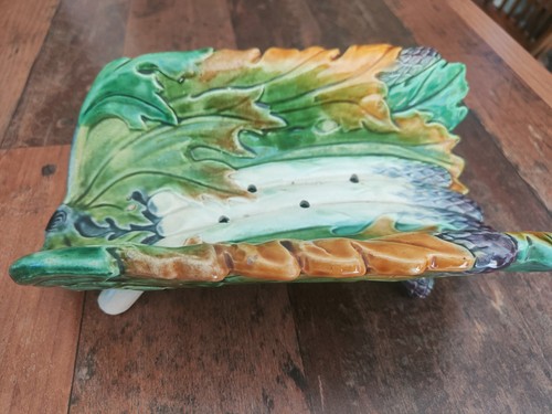 Plat barbotine asperge - plat,