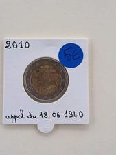 2 Euros 2010 Appel Du 18 Juin