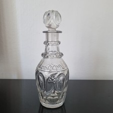 Carafe Baccarat 1830 Cristal Modèle Torsadé Lorgnettes Epoque Restauration XIXè 