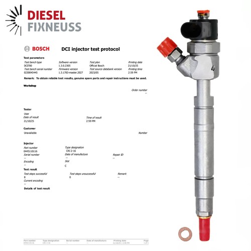 0445110116 injecteur mercedes - 0445110116,