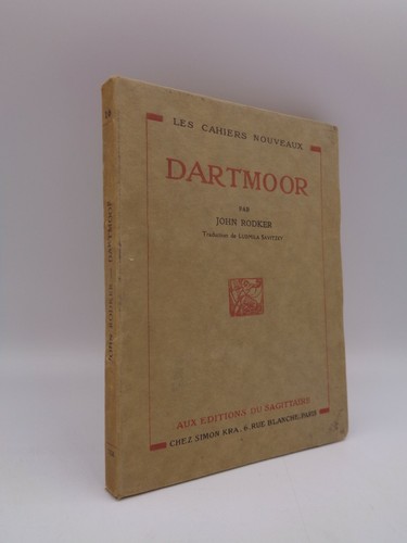John rodker dartmoor 1926 - john,