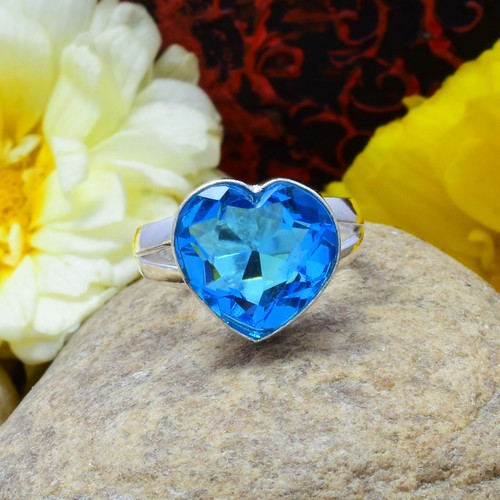 Exquis bleu gemme - bleu, topaze