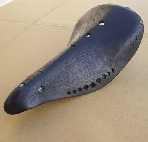 Ancienne selle vélo course - ancienne,
