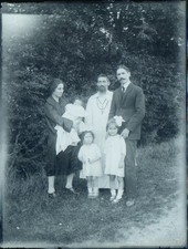 PLAQUE PHOTO VERRE 12 X 9 CM