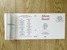 Jaquette Album Eluard La