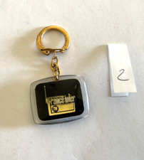 Ancien porte clefs ORTF - France Inter - vintage Keychain-2