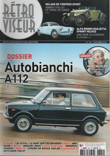 Retroviseur 362 autobianchi - retroviseur,