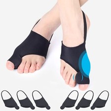 Eurtes Lot de 6 écarteurs d'orteils hallux valgus - Avec protection des oigno...
