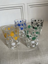 Lot 4 verres publicitaires