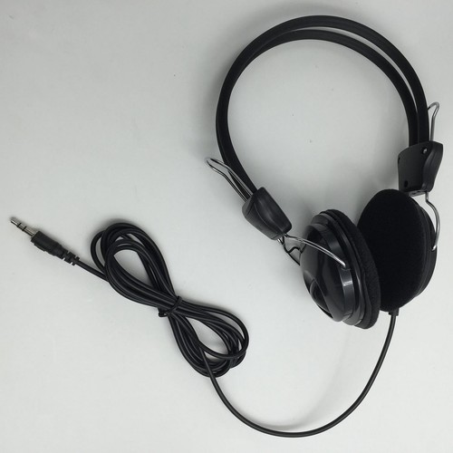Casque noir pour détecteurs - casque,