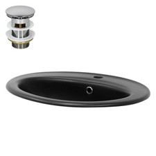 Vasque encastrée ovale 570 mm