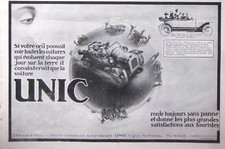  PUBLICITÉ PRESSE 1913 UNIC