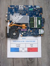 Motherboard - Carte mère FONCTIONNELLE pour SONY vaio PCG-3J1M - VGN-FW51MF