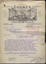 1931 Cookes Limitée Finsbury