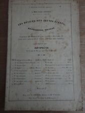 Partitions " 20 morceaux pour cornet a pistons " DESPAGNE