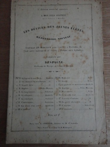 Partitions morceaux pour - ",