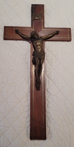 Crucifix ancien christ - crucifix, en