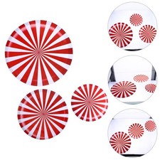  12pcs forme de bonbon PVC