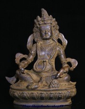 8.6" Old Tibetan Bronze