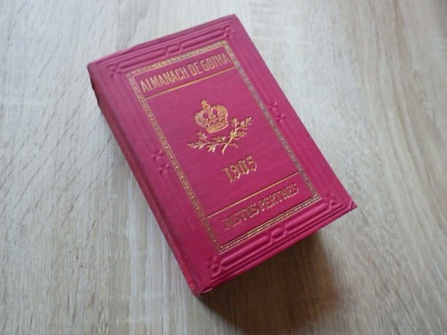 Almanach gotha 1905 - almanach,