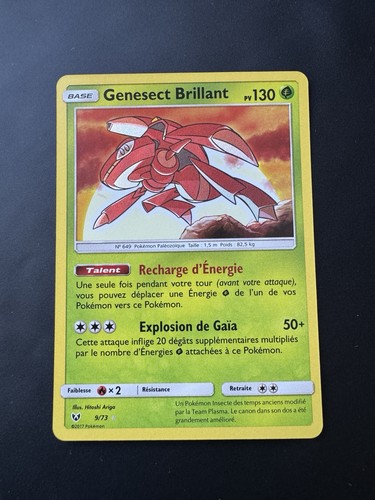 Carte pokemon genesect - carte,