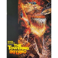 LA TOUR INFERNALE Programme 18p - 21x30 cm. - 1974 - Steve McQueen, John Guiller