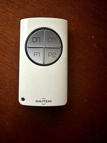 Daitem sj604ax telecommande - daitem,