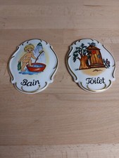 plaques portes porcelaine 