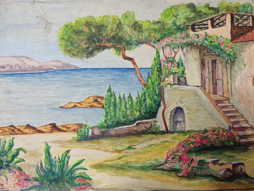 Aquarelle originale