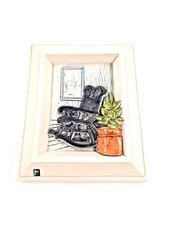 JIE GANTOFTA Suède Céramique Image 21x17 CM Scandinaves Design Top État Rare