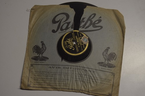 Ancien disque pathe saphir - pathe, 80