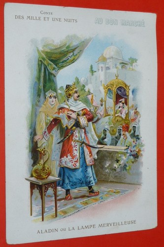 Chromo 1908 bon marche - chromo,