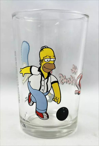 Les simpsons verre - les,