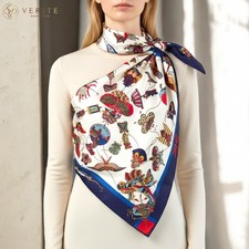 RARE VINTAGE foulard en soie