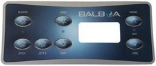 Balboa VL701S Panneau de Contrôle Overlay - Whirlpool 2 Pompe + Souffleur