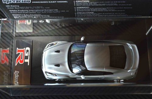 Nissan gtr35 metal silver 43 - gtr35,