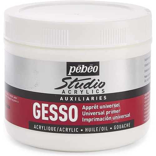 Gesso apprêt blanc - -,