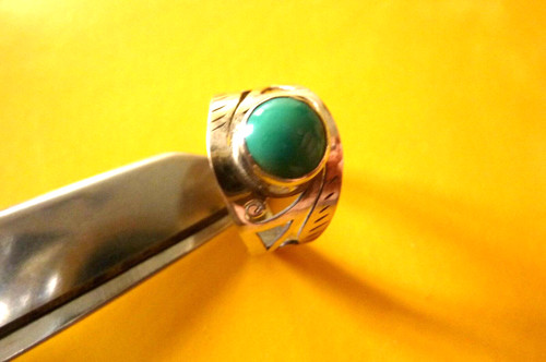 Ancienne bague argent - en,