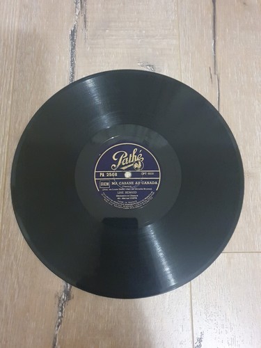 Ancien disque aiguille - à,
