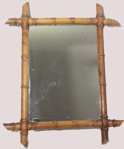 Ancien miroir bois - ancien, en