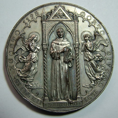Médaille 1895 saint antoine - médaille,