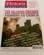 HISTORIA/ DIX GRANDES ENIGMES/