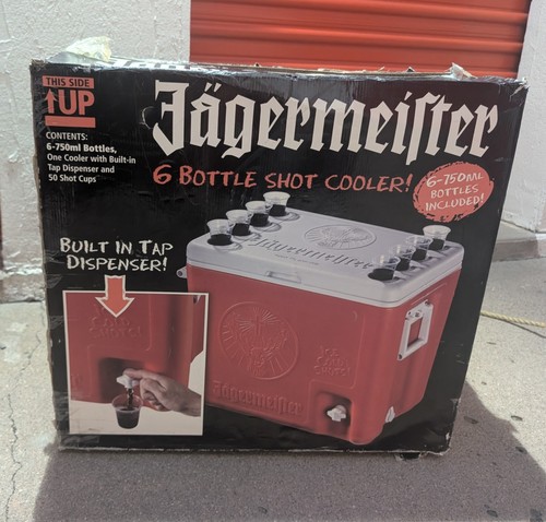 Jagermeister shot cooler with - ,