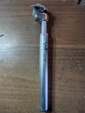 Tube tige de selle vélo avec amortisseur de selle Ø 27,2 mm aluminium