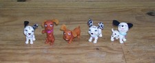 Lot de 5 figurines Chiens