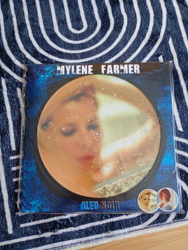 Picture disc bleu noir - picture,